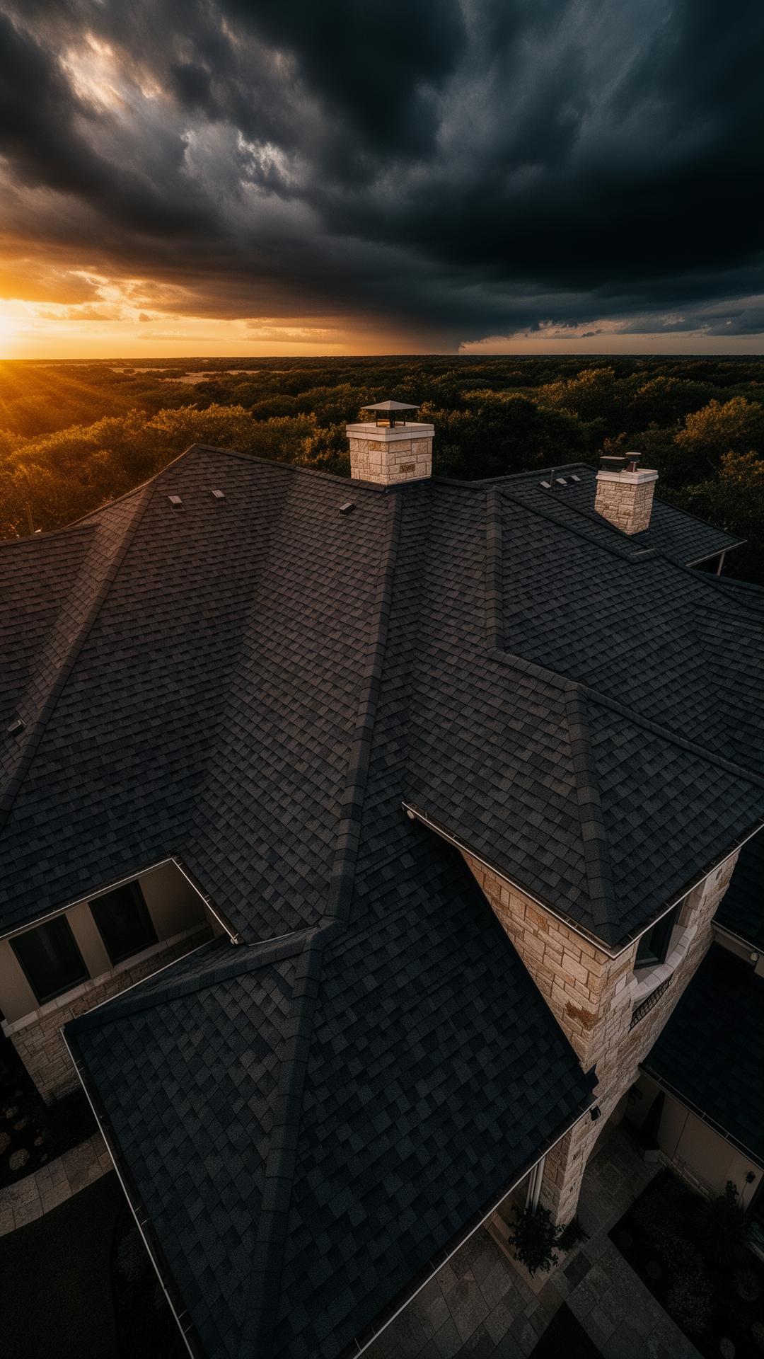 Luxury Texas estate re-roofed in 9 hours